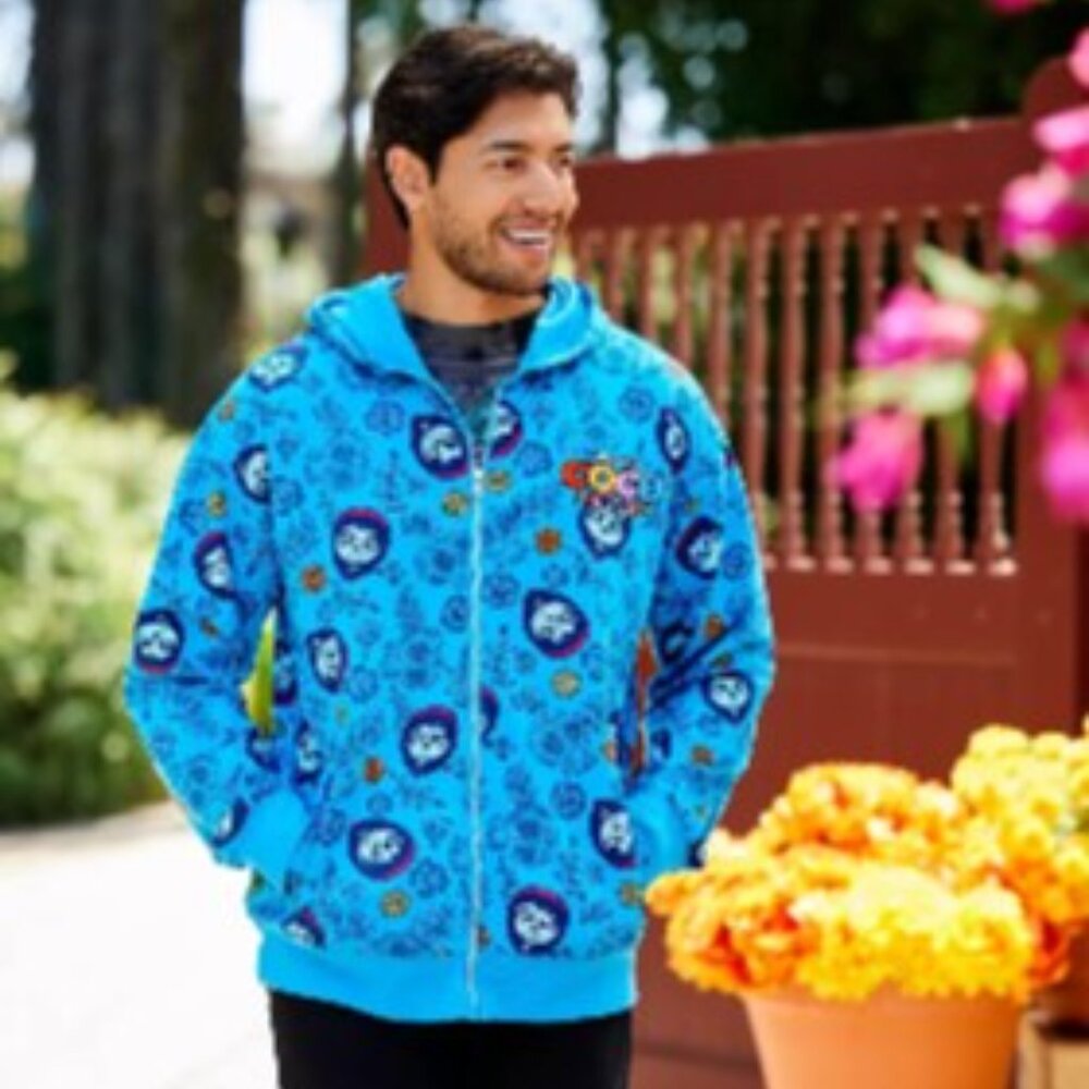 Coco Fleece Hoodie - Size Large - New Disney Parks Exclusive!